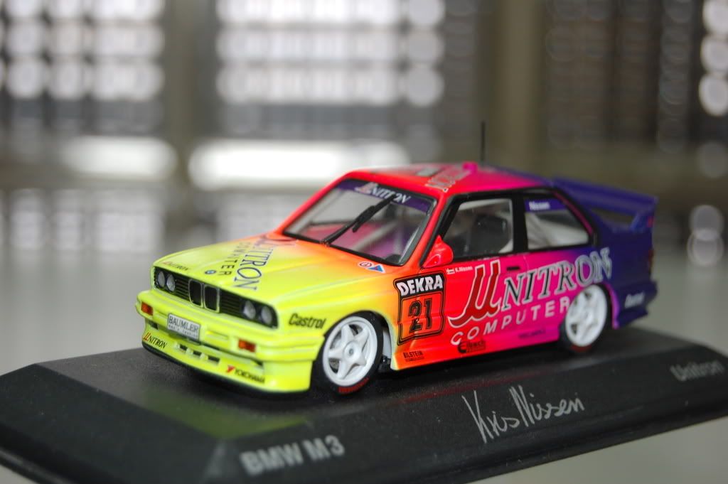 Minichamps BMW M3 E30 1991 - Bleue - 1/43 - Rare - Occasion